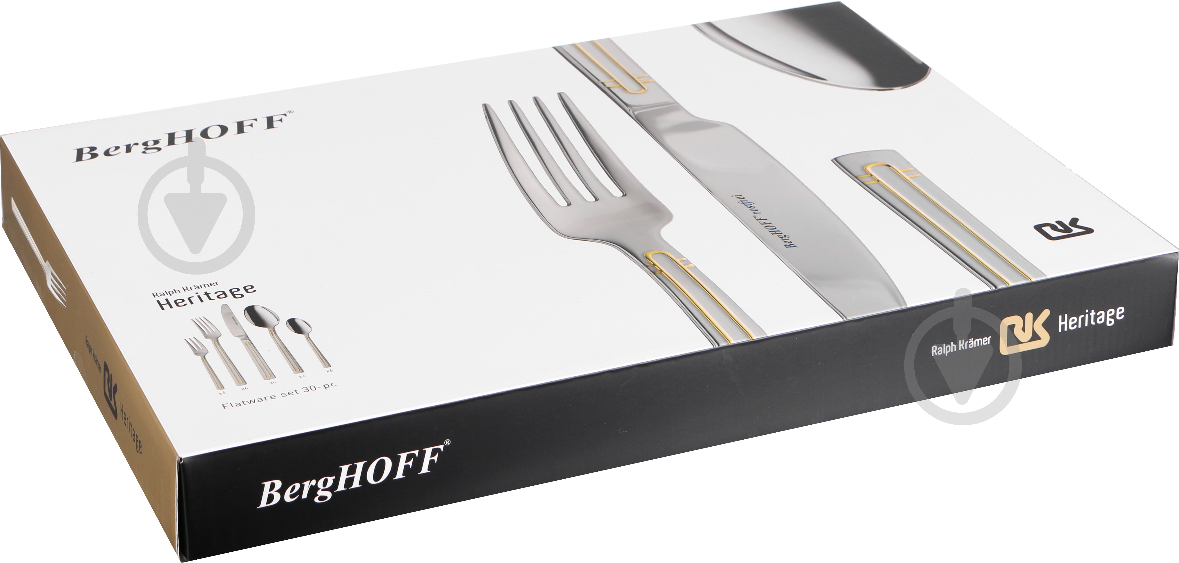 Набір столових приборів BergHOFF Heritage 30 предметів - фото 8 Набір столових приборів BergHOFF Heritage 30 предметів - фото 8