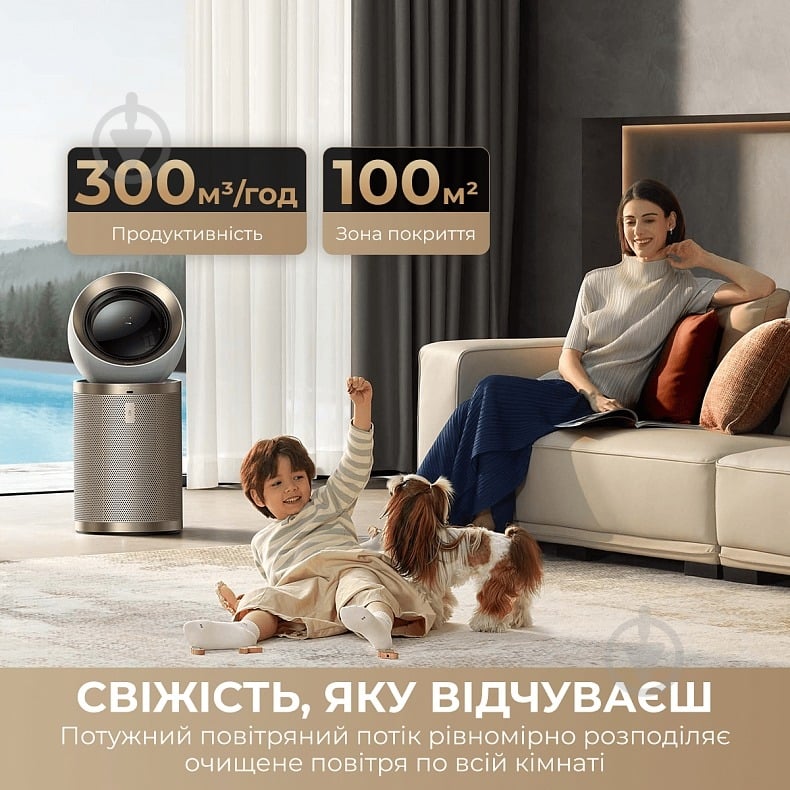 Очиститель воздуха DREAME PM10 (CVF24A) - фото 2