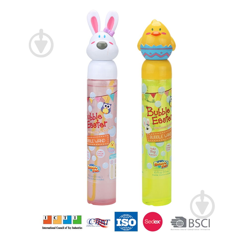Мыльные пузыри Bubble Fun Пасха 180 мл DHOBB10201A - фото 2