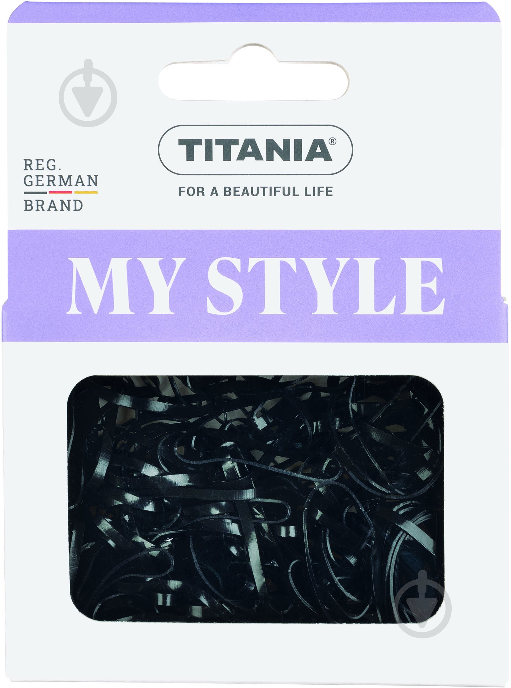 Резинка для волос TITANIA 150 шт. 2 см 8066 150 шт. - фото 1