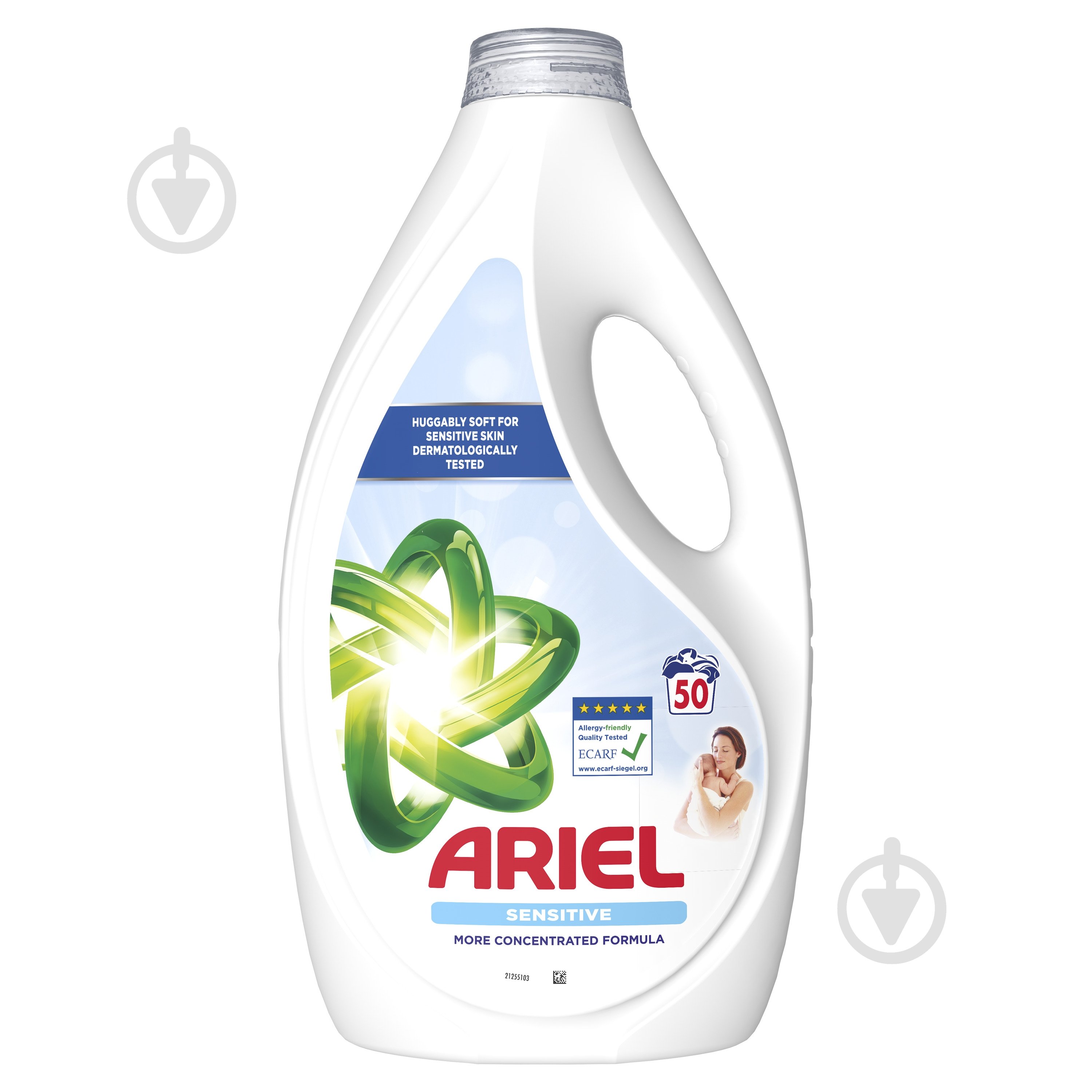 Гель для машинной и ручной стирки Ariel Для чувствительной кожи 2,25 л - фото 2 Гель для машинной и ручной стирки Ariel Для чувствительной кожи 2,25 л - фото 2