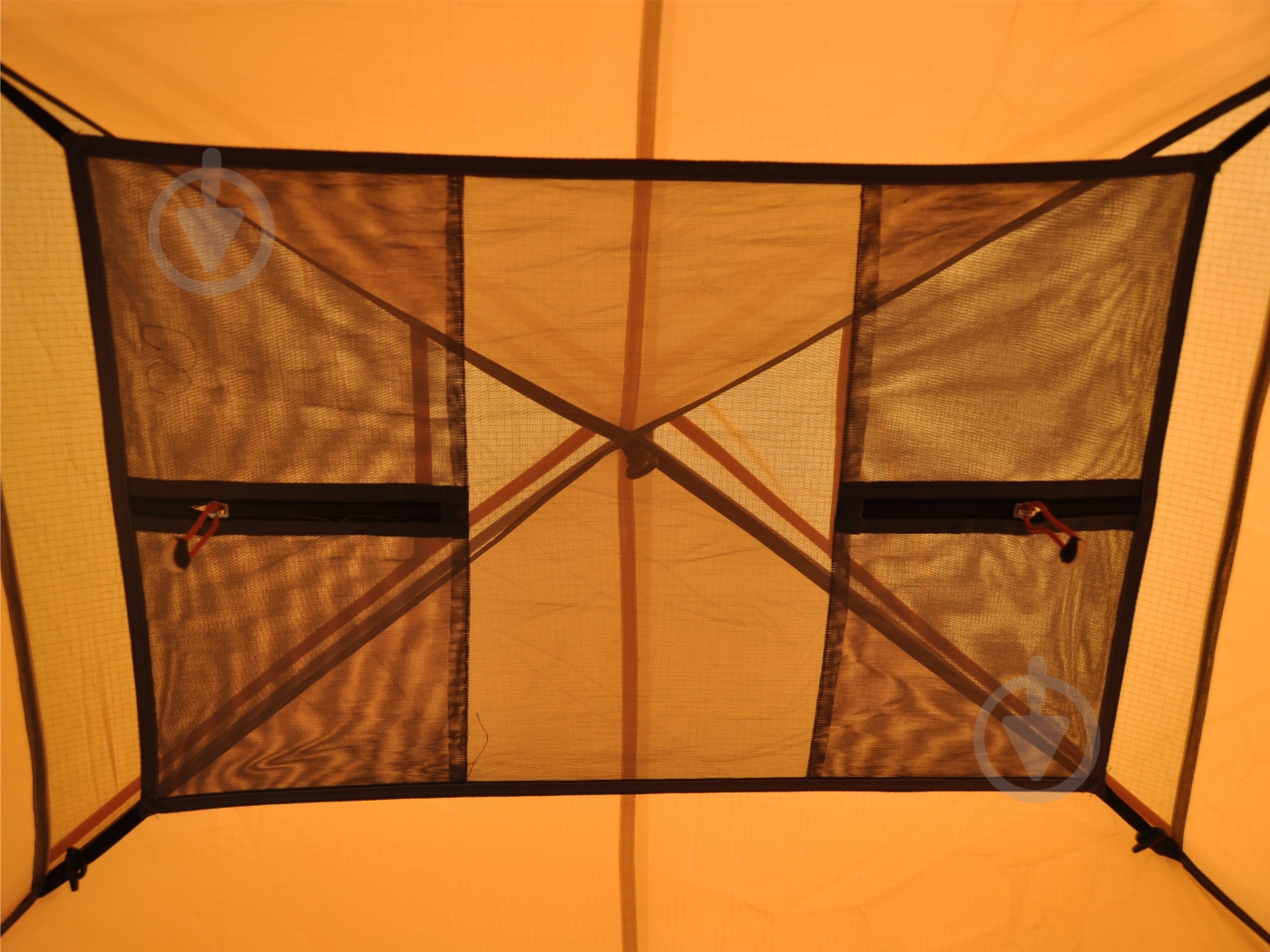 Палатка туристическая Mousson Delta 2 orange - фото 7