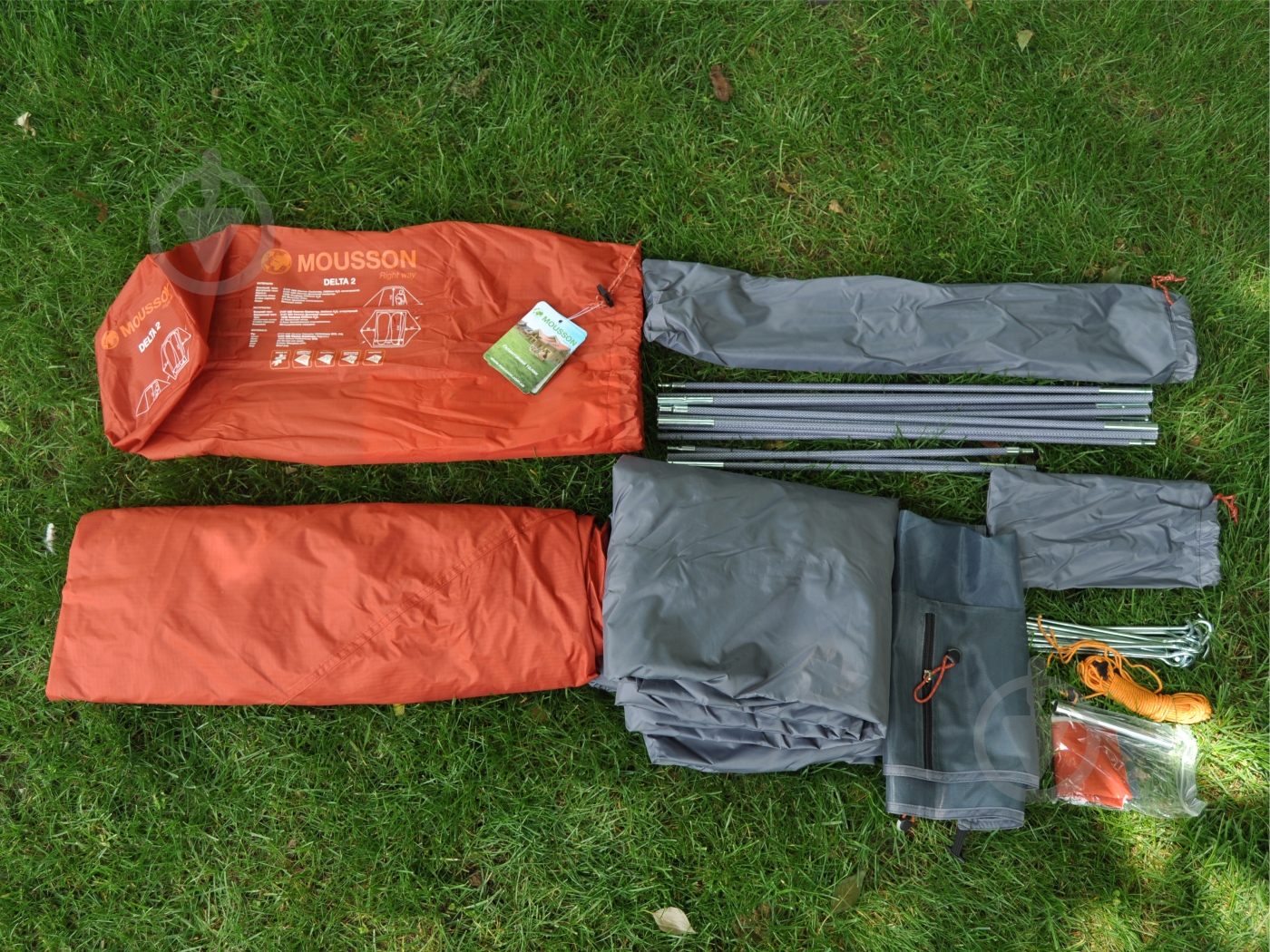 Палатка туристическая Mousson Delta 2 amber - фото 9 Палатка туристическая Mousson Delta 2 amber - фото 9