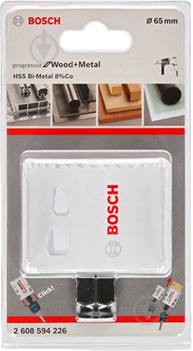 Коронка біметалева Bosch BiM 65 мм Progressor 2608594226 - фото 3