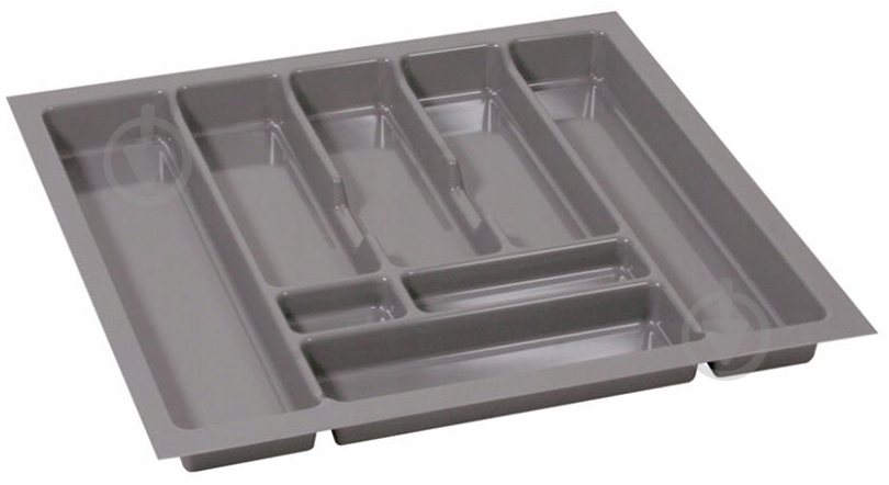 Лоток для столових приборів Rejs PRO 530x490x45 мм фасад 600 мм пластиковий сірий ТЕ13.2667.05.036 - фото 1 Лоток для столових приборів Rejs PRO 530x490x45 мм фасад 600 мм пластиковий сірий ТЕ13.2667.05.036 - фото 1
