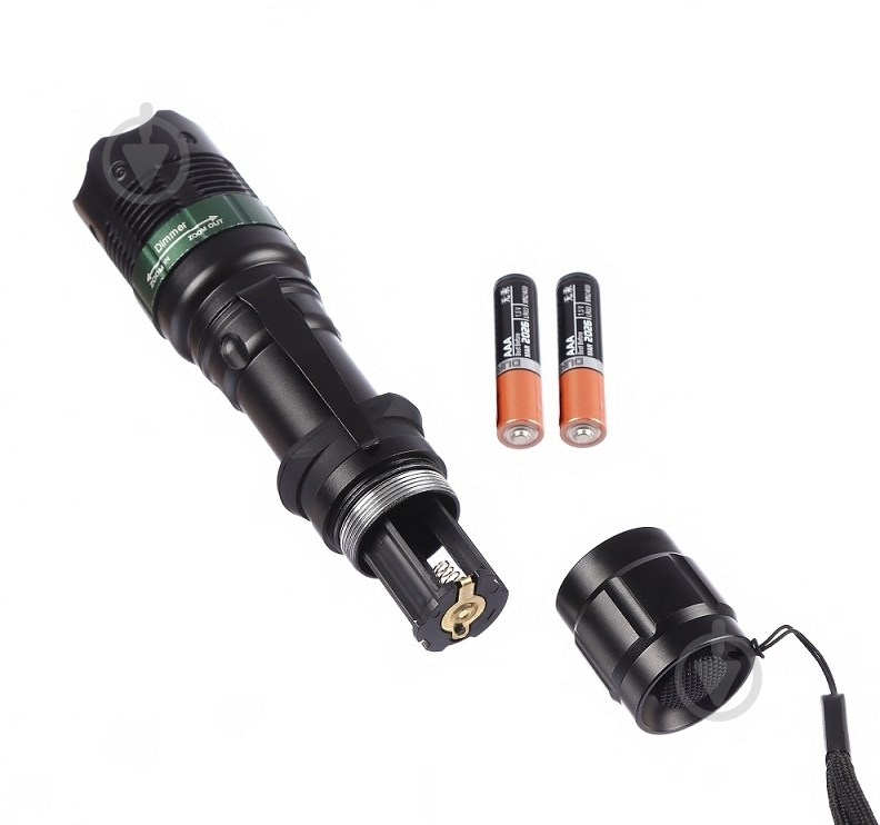 Фонарик Treker LP-8180 черный - фото 5