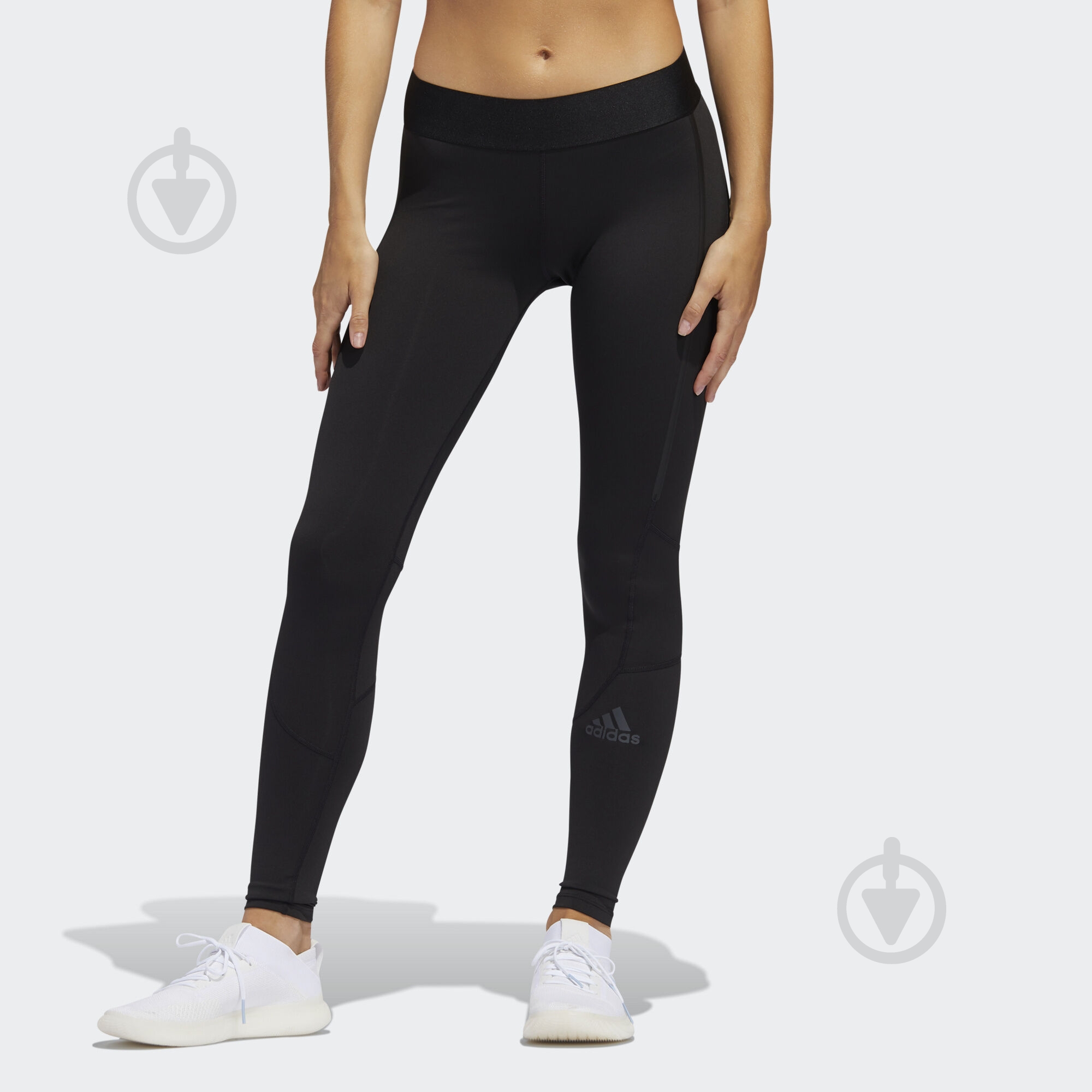 Лосины Adidas ASK TECH LONG T FJ7166 р.S черный - фото 3
