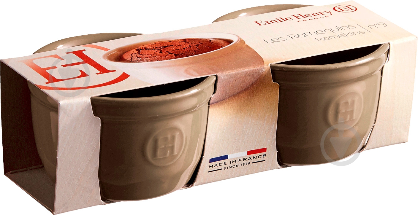 Набор форм Emile Henry Ramequins 9 см, 2 шт. - фото 3 Набор форм Emile Henry Ramequins 9 см, 2 шт. - фото 3