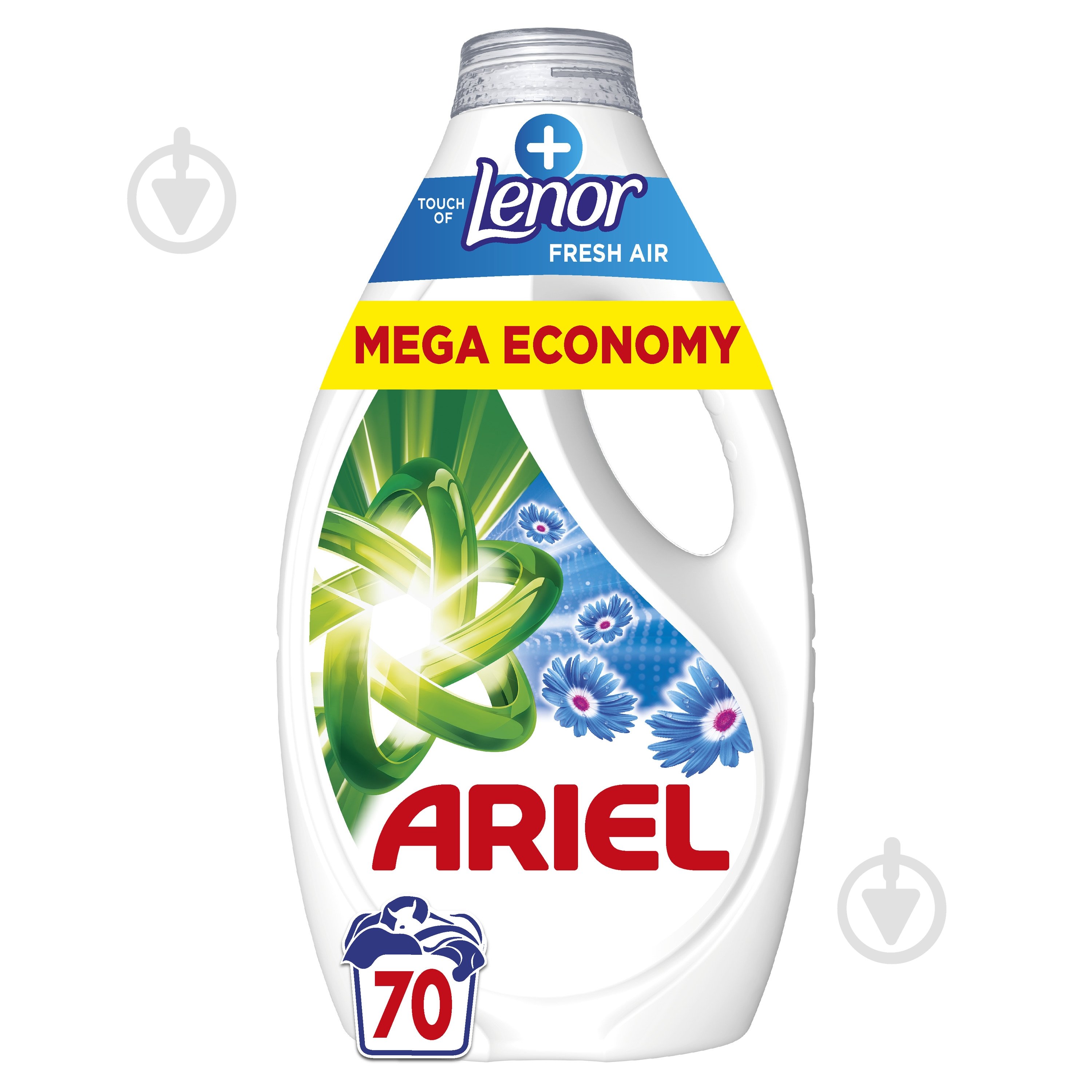Гель для машинного та ручного прання Ariel Дотик свіжого повітря Lenor 3,15 л - фото 1