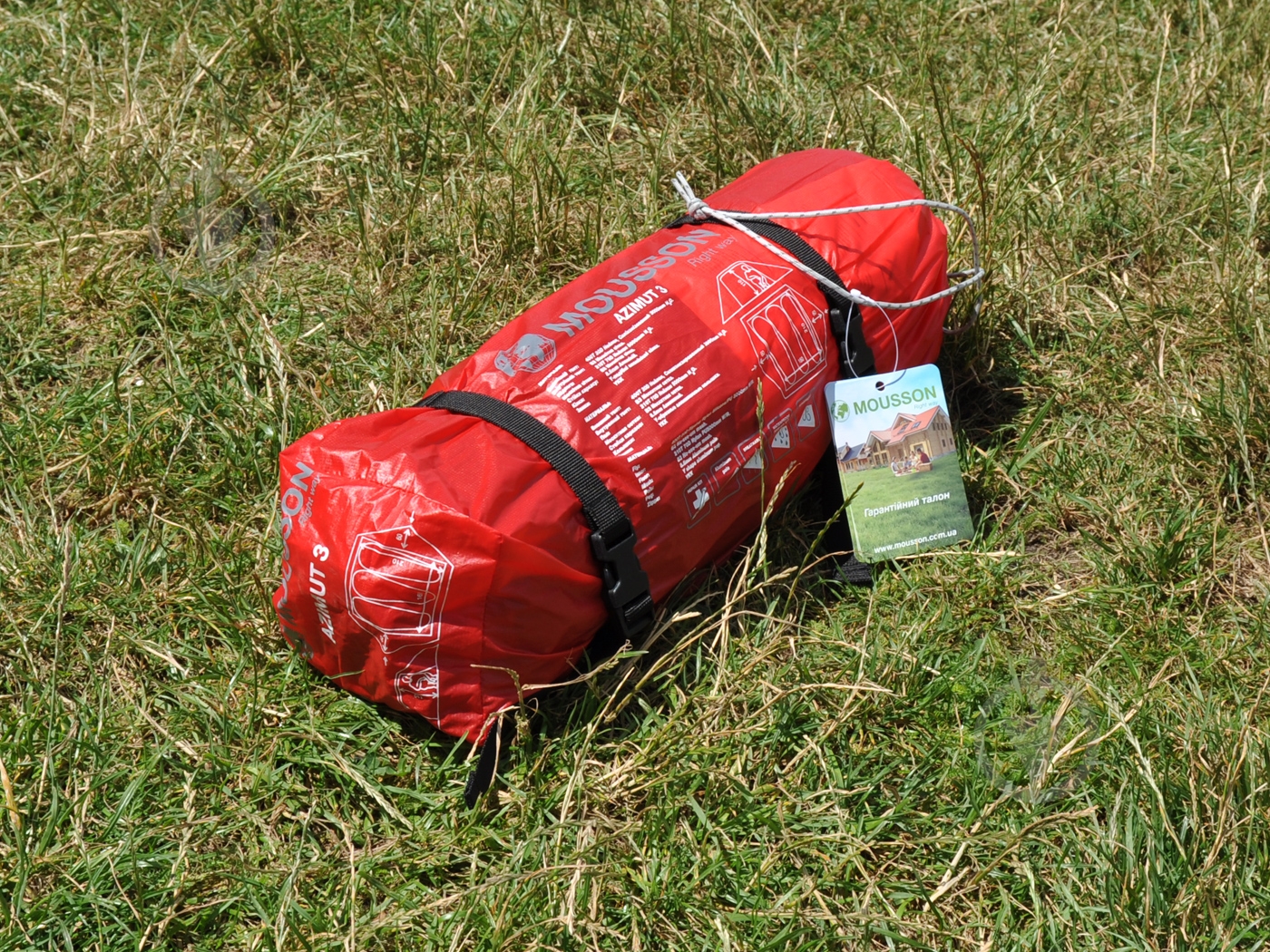 Палатка туристическая Mousson Azimut 3 red - фото 3