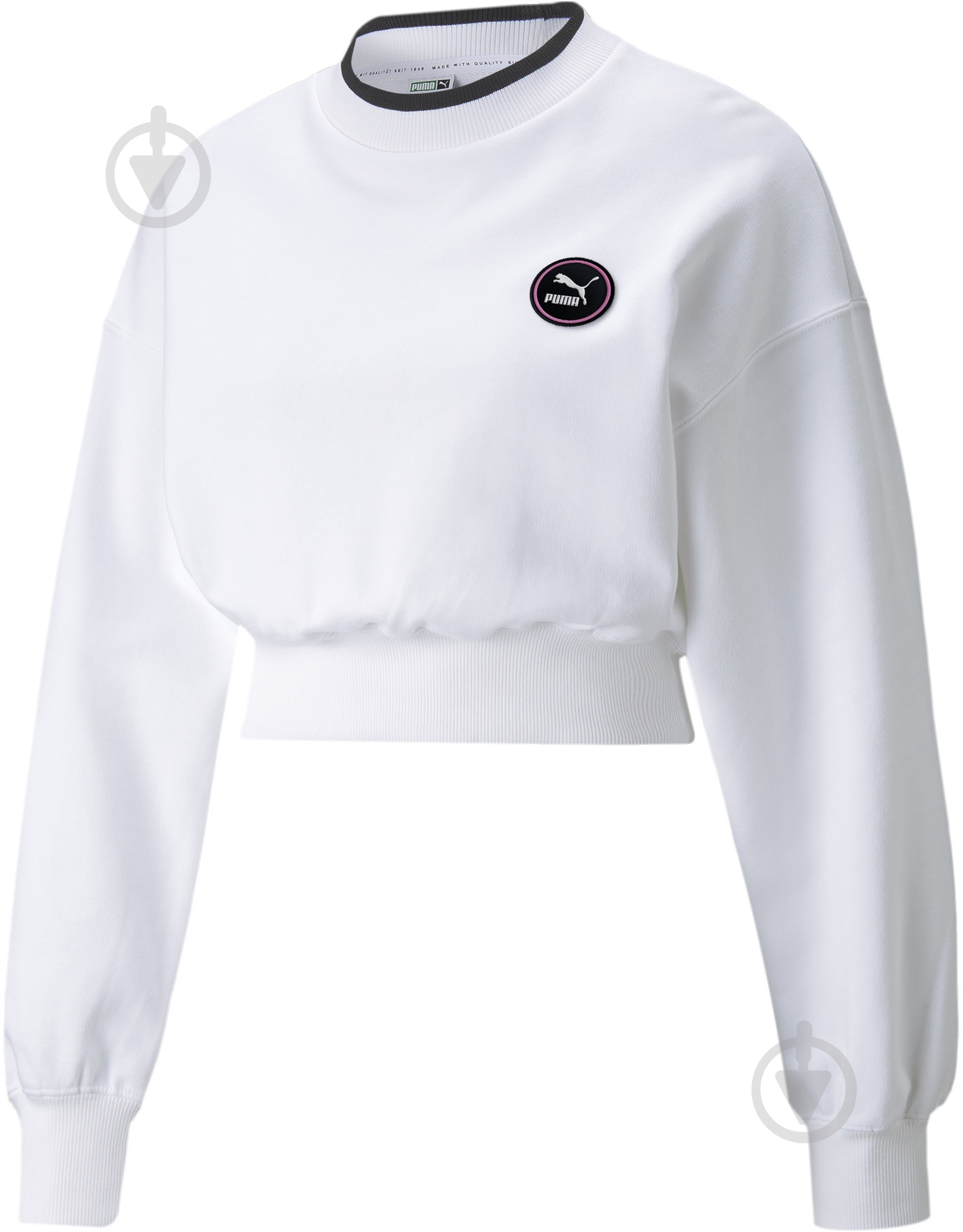 Свитшот Puma SWxP Crew TR 53356202 р. M белый - фото 4 Свитшот Puma SWxP Crew TR 53356202 р. M белый - фото 4