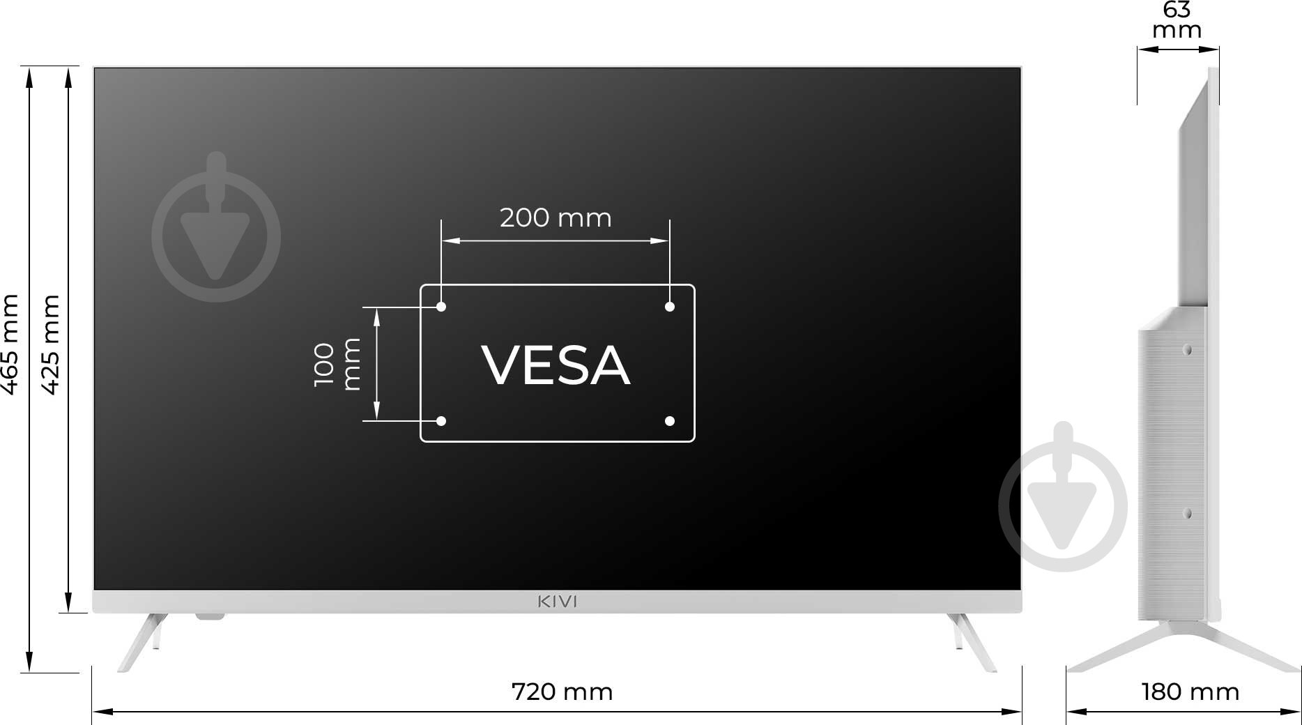 Телевизор Kivi 32H760QW - фото 9