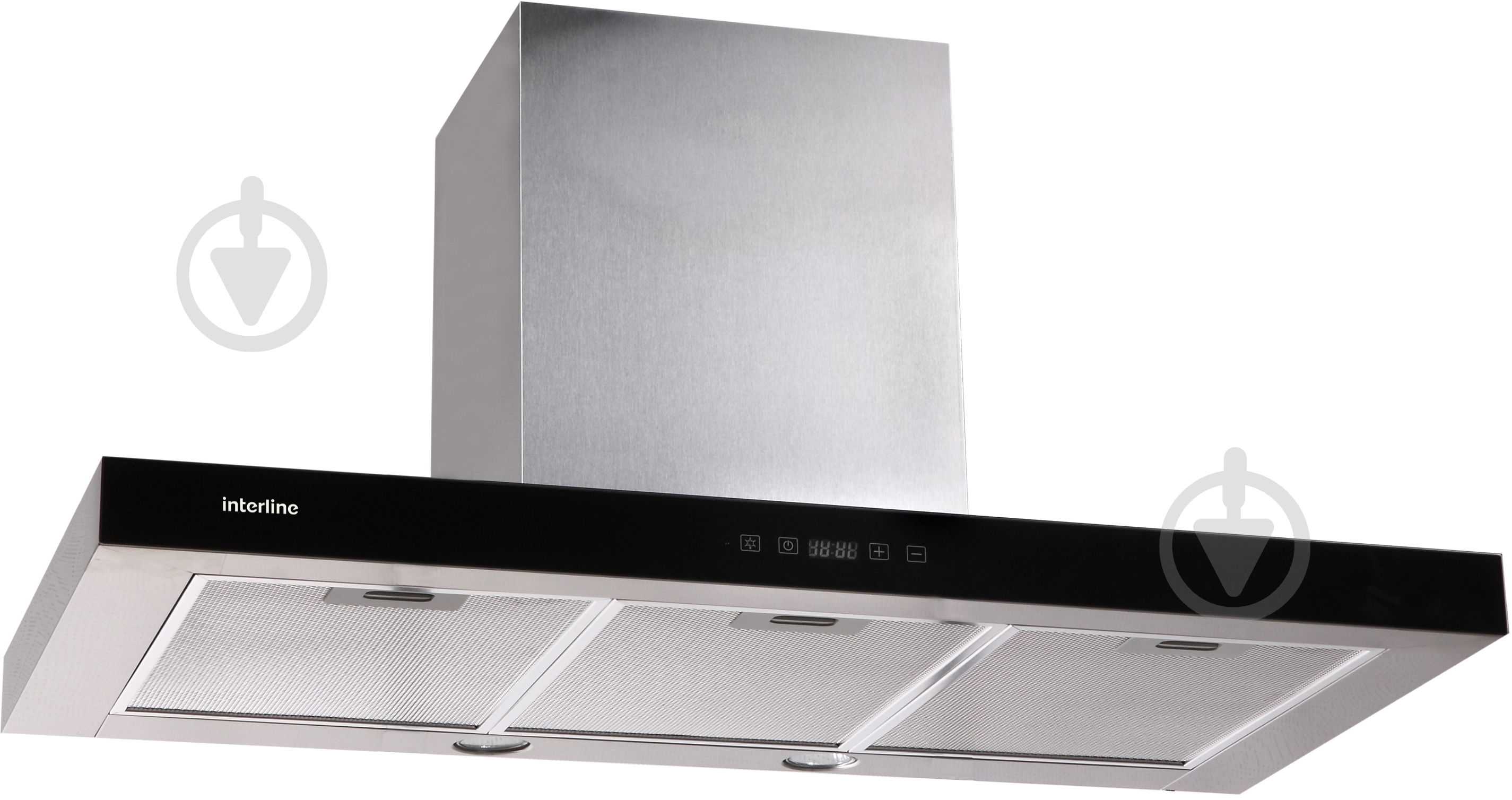 Вытяжка Interline COLLIDER X/BL 90 E.S./ E - фото 1