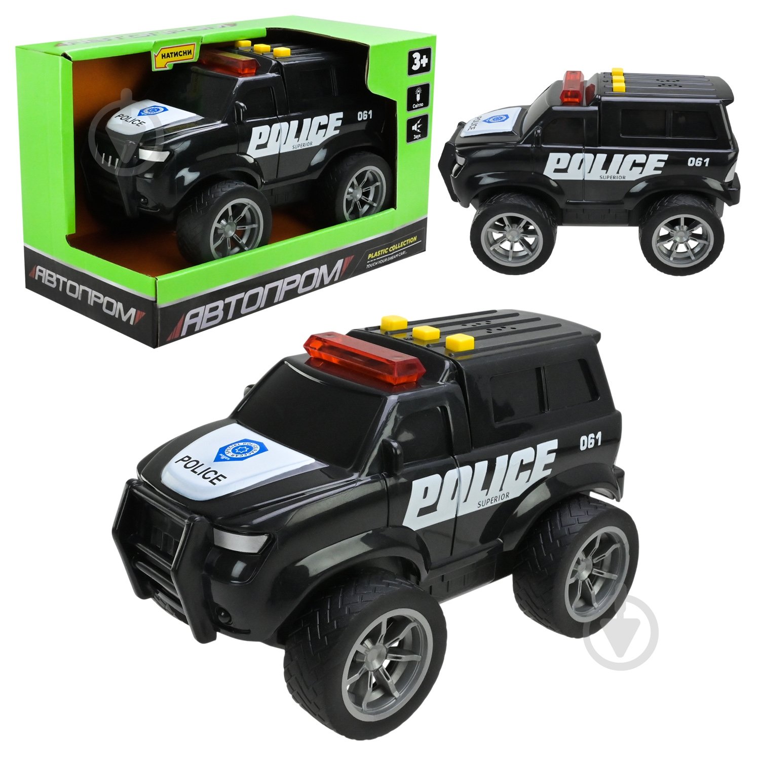 Полицейская машина Автопром 7993 - фото 1 Полицейская машина Автопром 7993 - фото 1