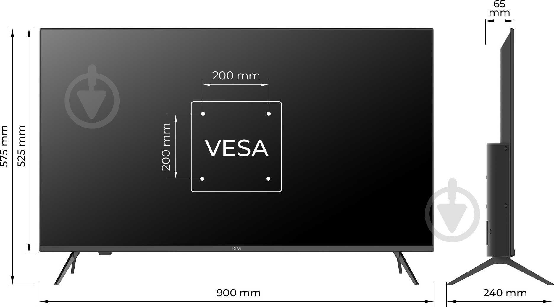 Телевизор Kivi 40F760QB - фото 9