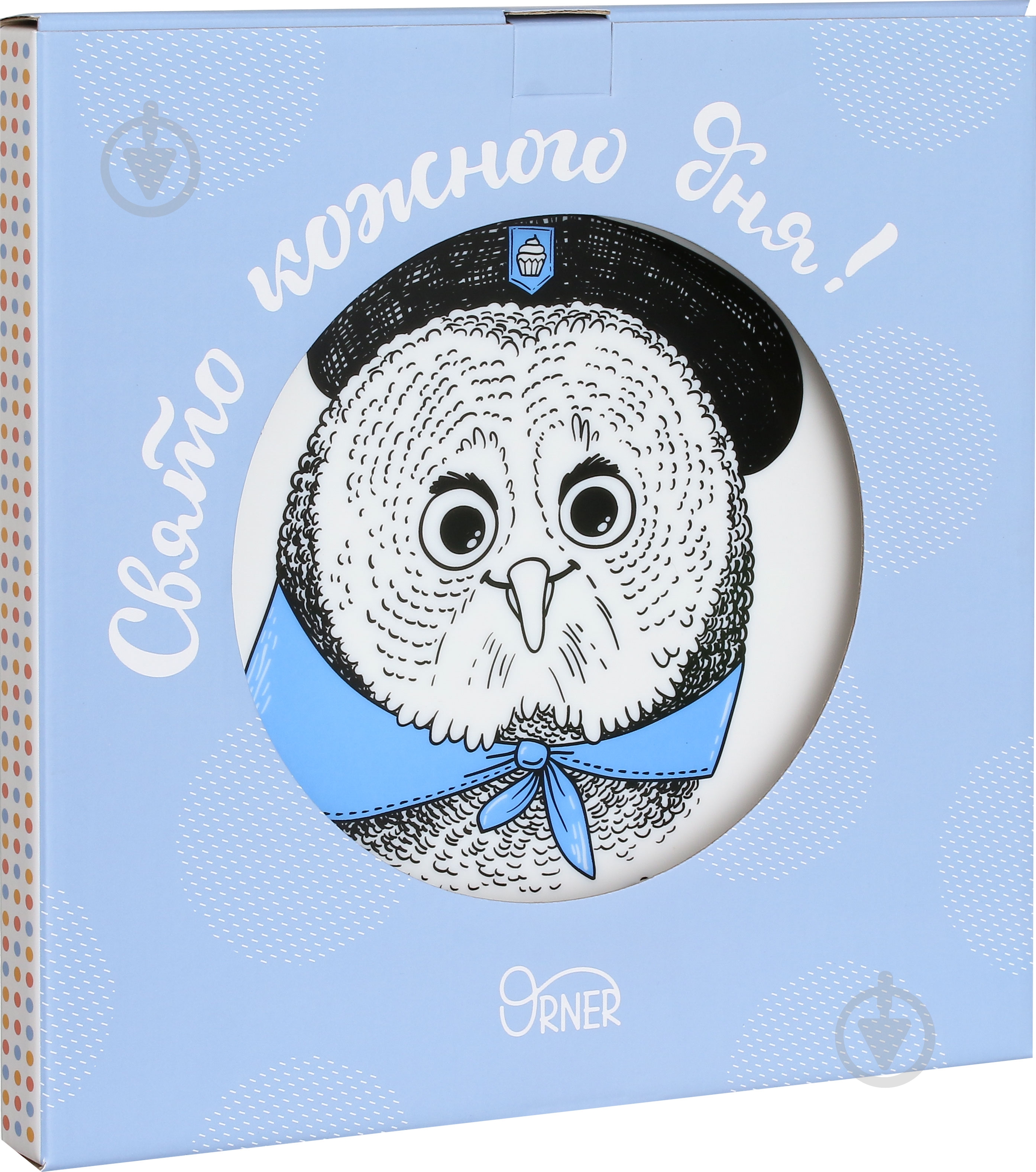 Тарелка обеденная Orner Сова 924-069 - фото 3