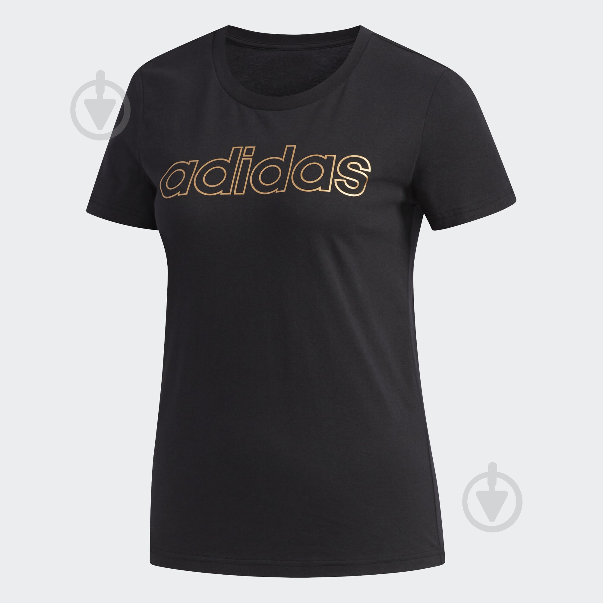 Футболка Adidas W E BRANDED T FL0164 р.L черный - фото 1
