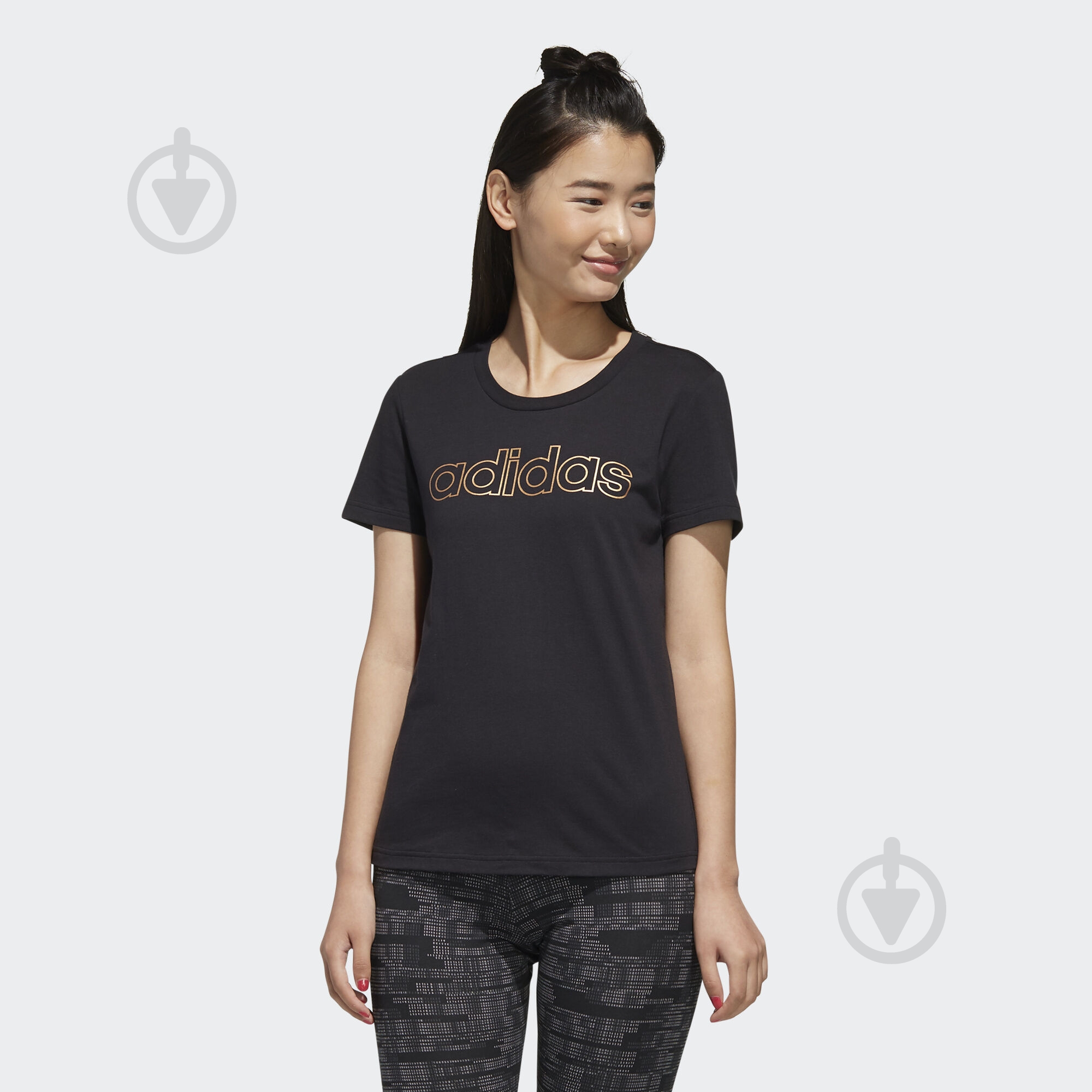 Футболка Adidas W E BRANDED T FL0164 р.L черный - фото 3