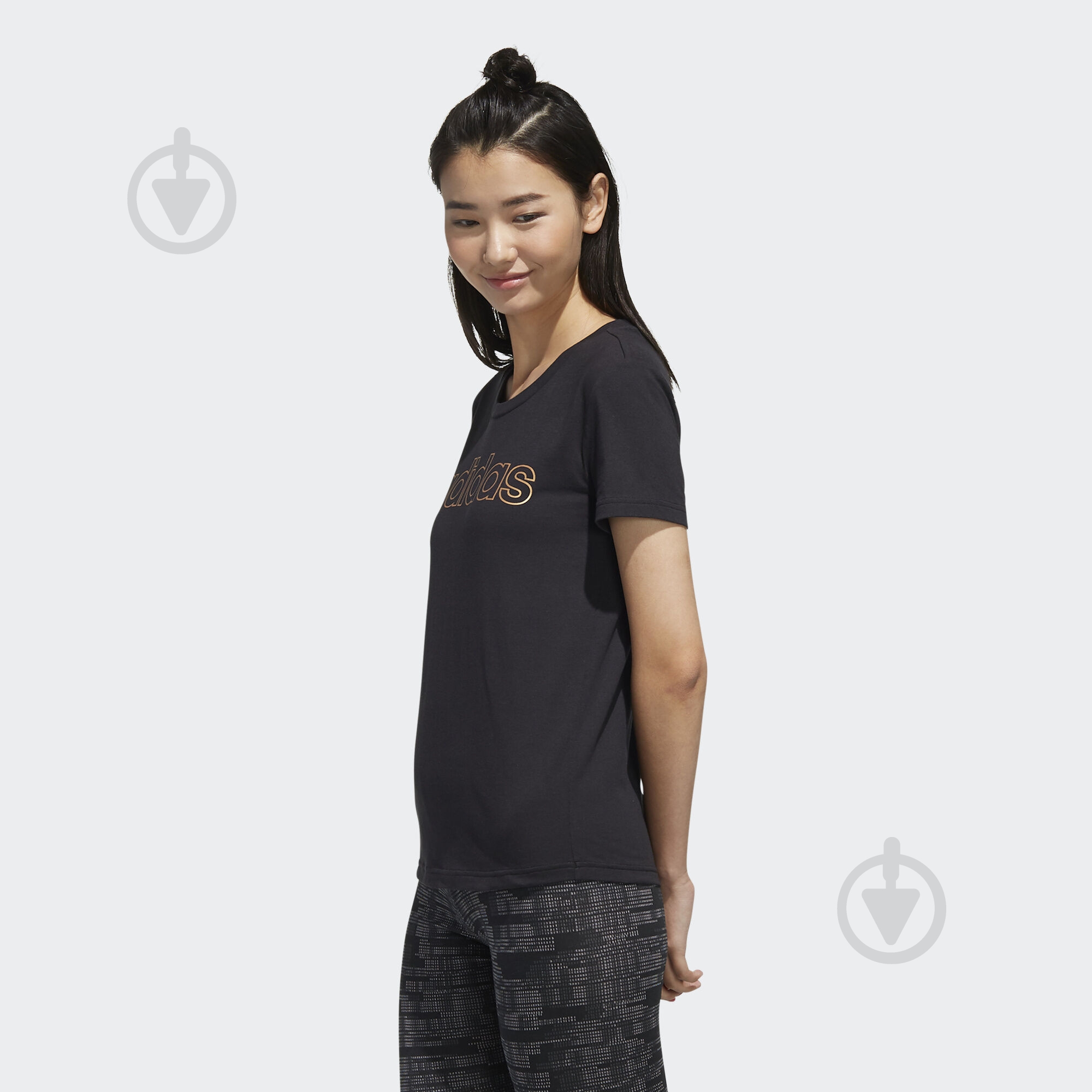 Футболка Adidas W E BRANDED T FL0164 р.L черный - фото 4