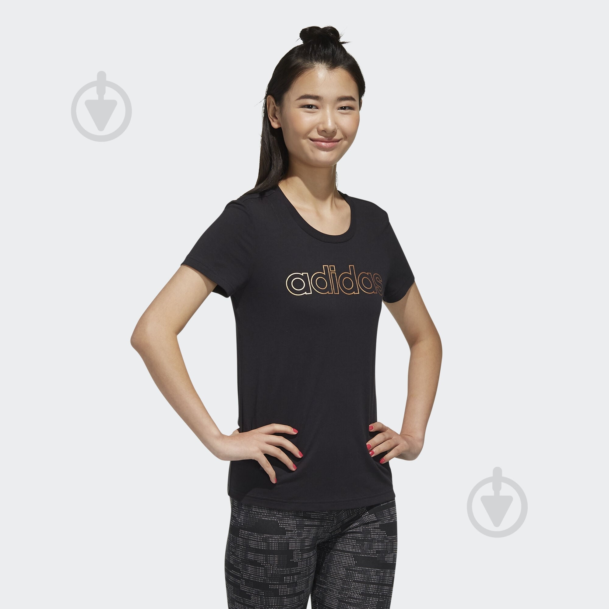 Футболка Adidas W E BRANDED T FL0164 р.L черный - фото 6