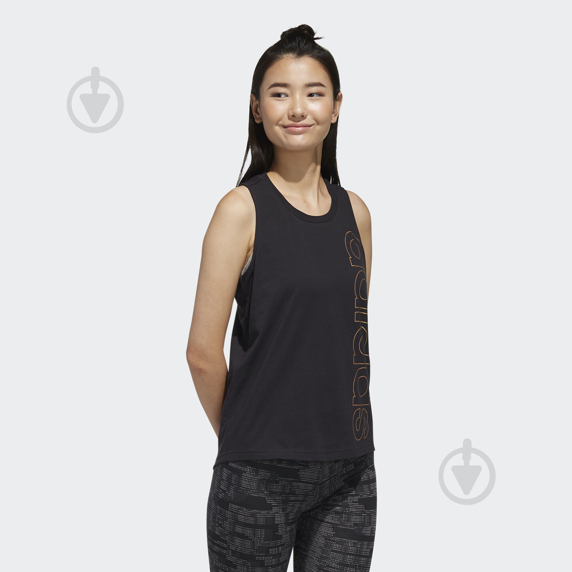 Майка Adidas W E BRANDED TK FL0165 р.XS черный - фото 6 Майка Adidas W E BRANDED TK FL0165 р.XS черный - фото 6