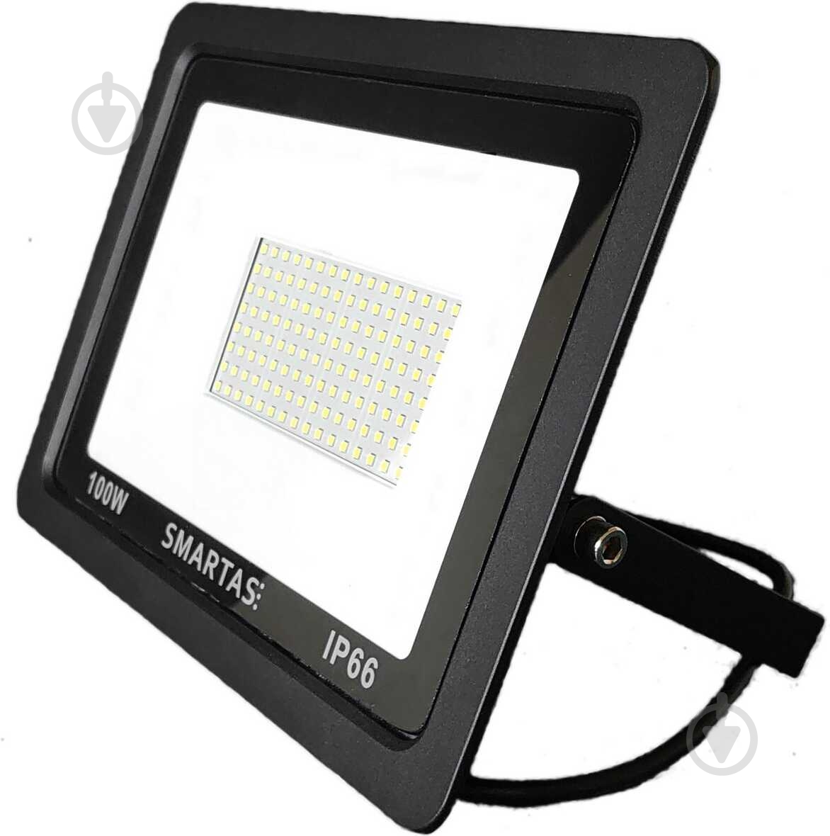 Прожектор светодиодный Smartas Messi 100 Вт IP66 черный MI3-320100W-255-19F1 - фото 1