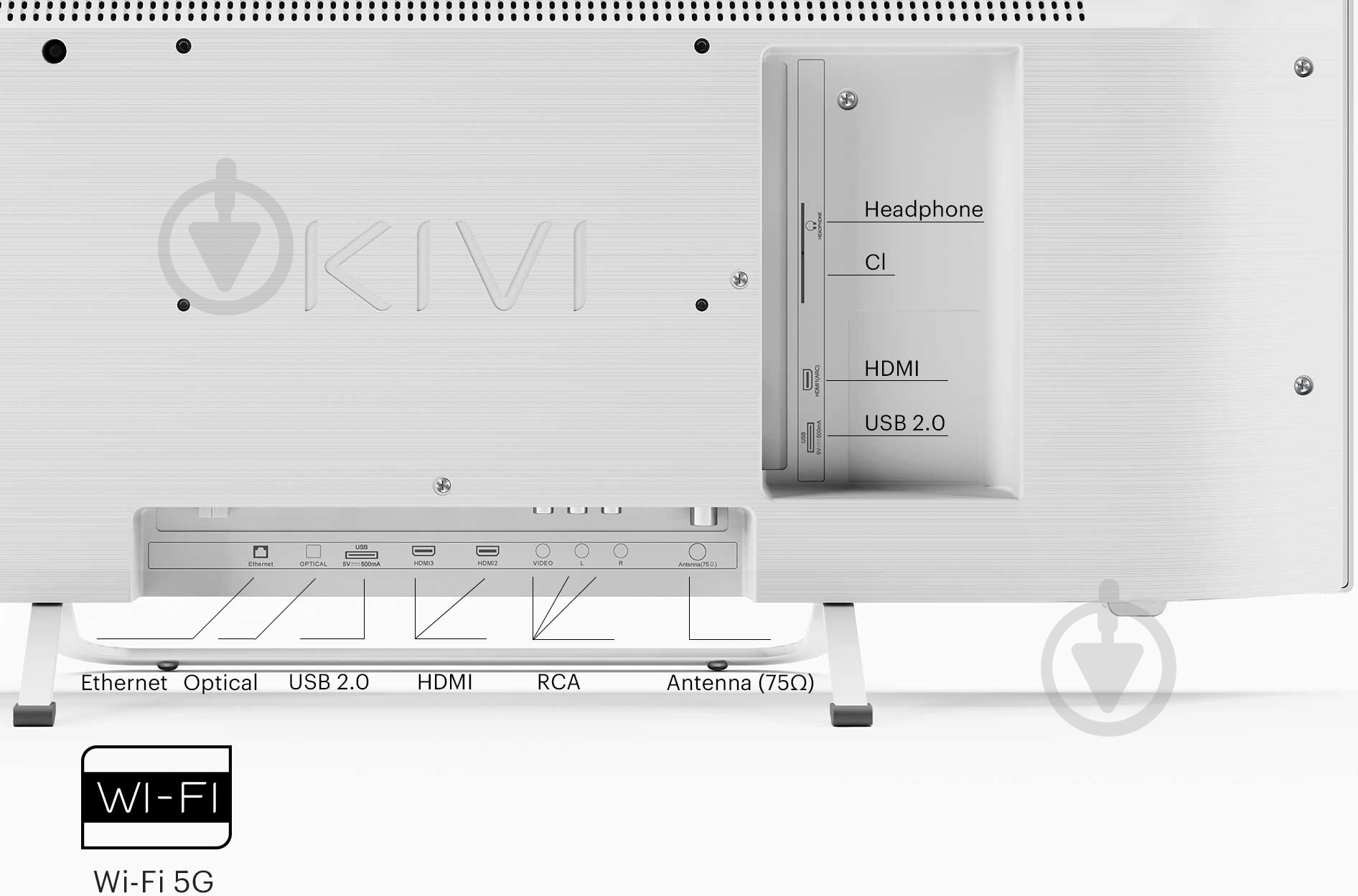Телевизор Kivi 32F760QW - фото 8