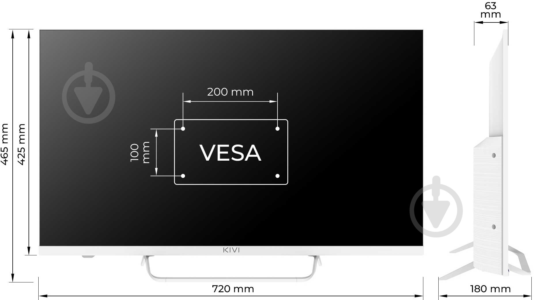 Телевизор Kivi 32F760QW - фото 9