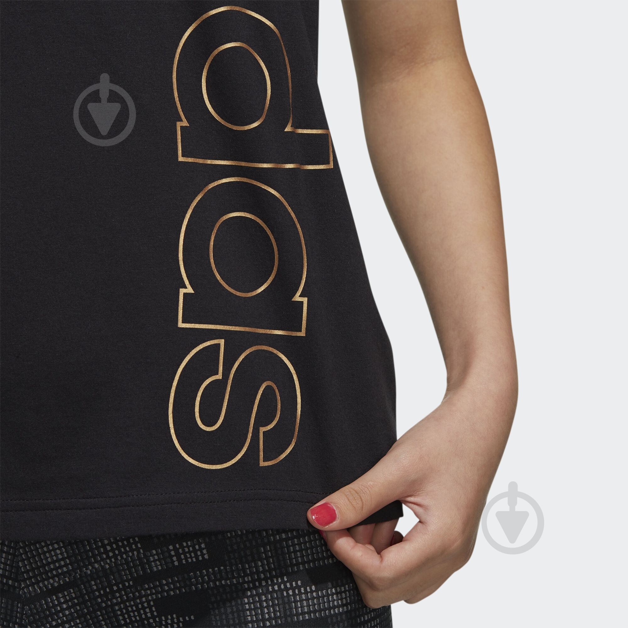 Майка Adidas W E BRANDED TK FL0165 р.M черный - фото 8 Майка Adidas W E BRANDED TK FL0165 р.M черный - фото 8