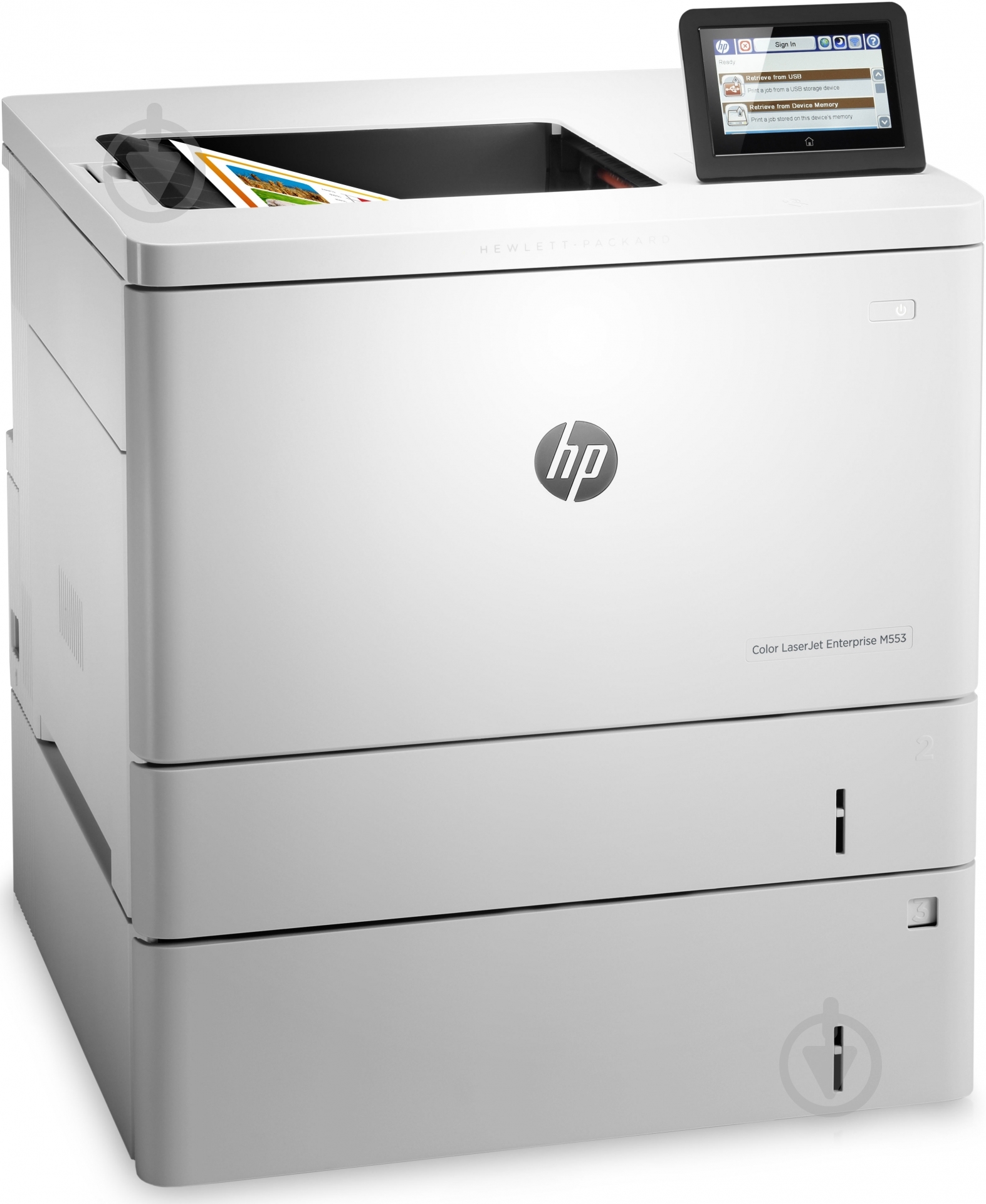 Принтер HP Color LJ Enterprise M553x А4 (B5L26A) - фото 2