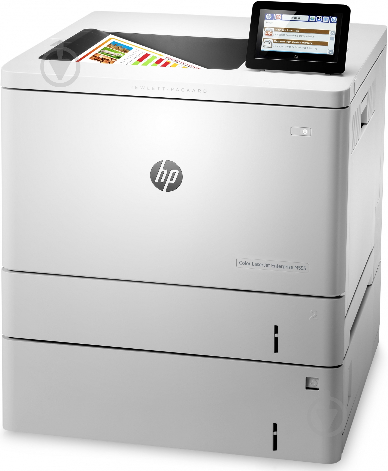 Принтер HP Color LJ Enterprise M553x А4 (B5L26A) - фото 3