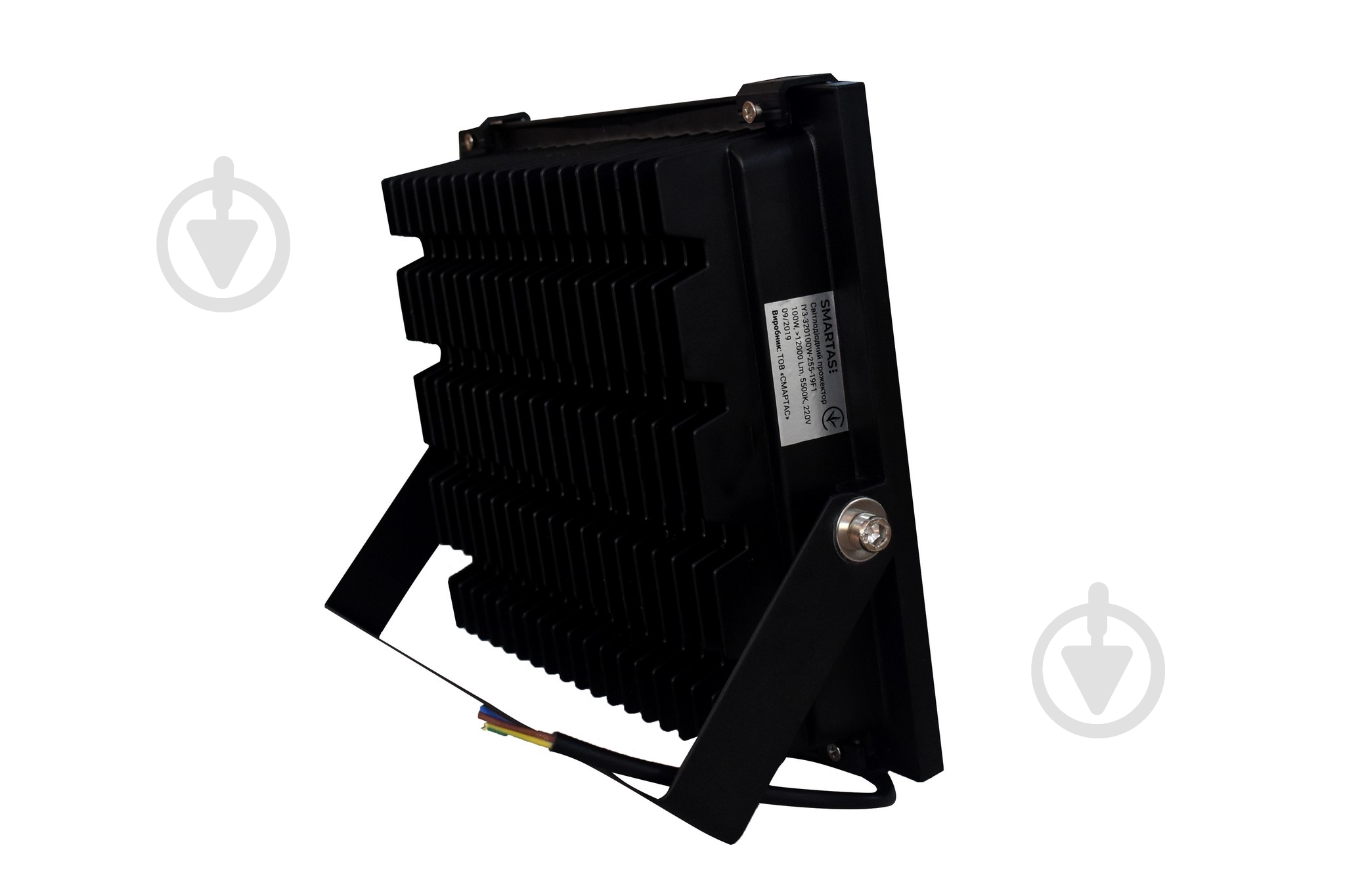 Прожектор светодиодный Smartas Incity 100 Вт IP66 черный IY3-320100W-255-19F1 - фото 2 Прожектор светодиодный Smartas Incity 100 Вт IP66 черный IY3-320100W-255-19F1 - фото 2