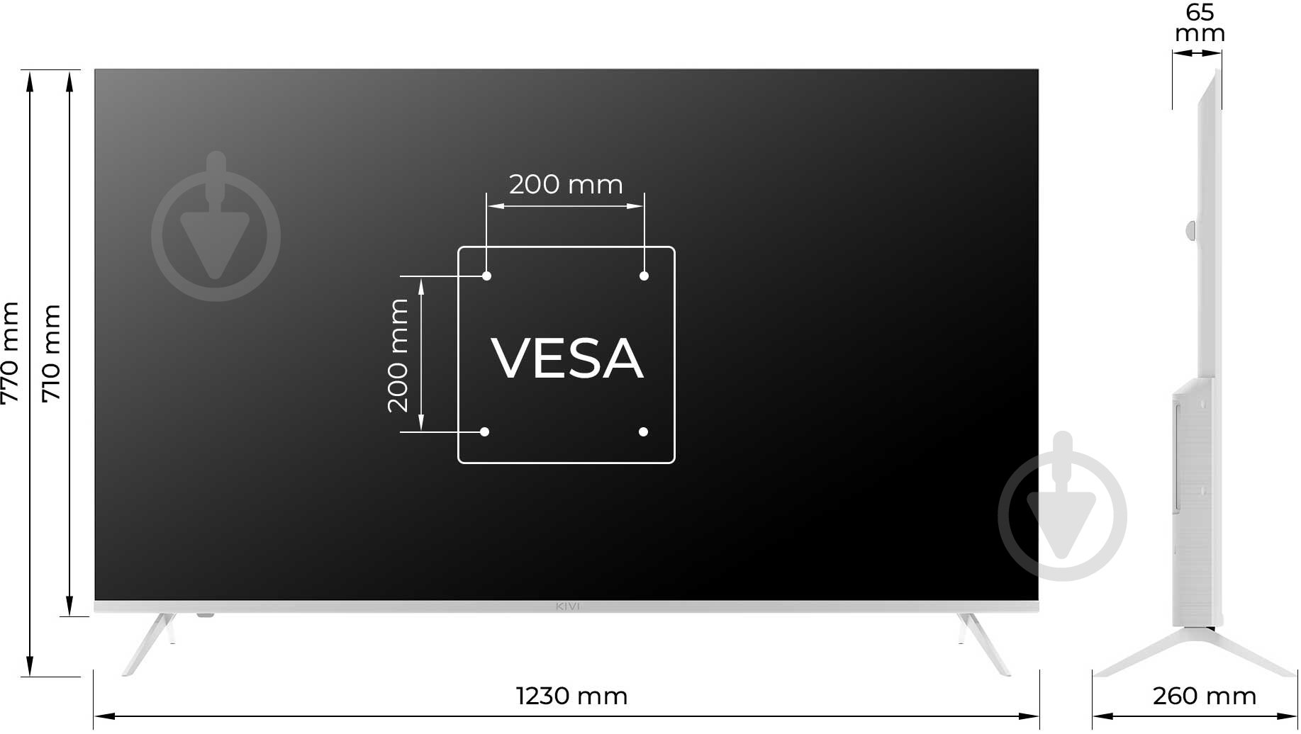 Телевизор Kivi 55U760QW - фото 9