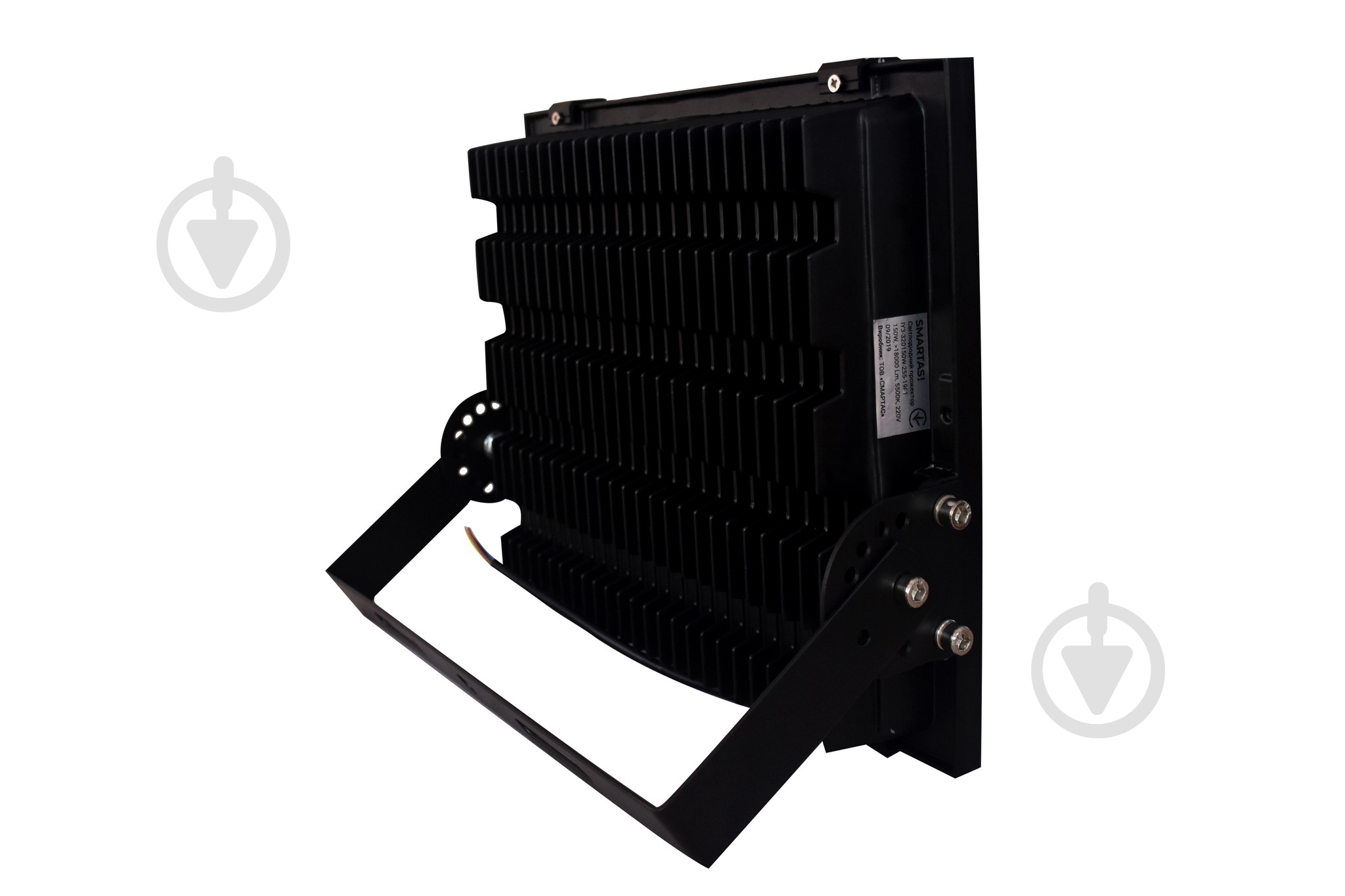 Прожектор світлодіодний Smartas Incity 150 Вт IP66 чорний IY3-320150W-255-19F1 - фото 4