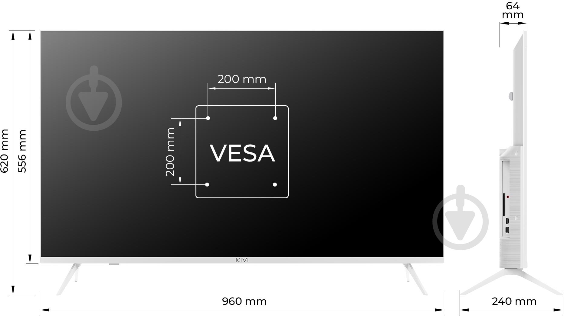 Телевизор Kivi 43U760QW - фото 9