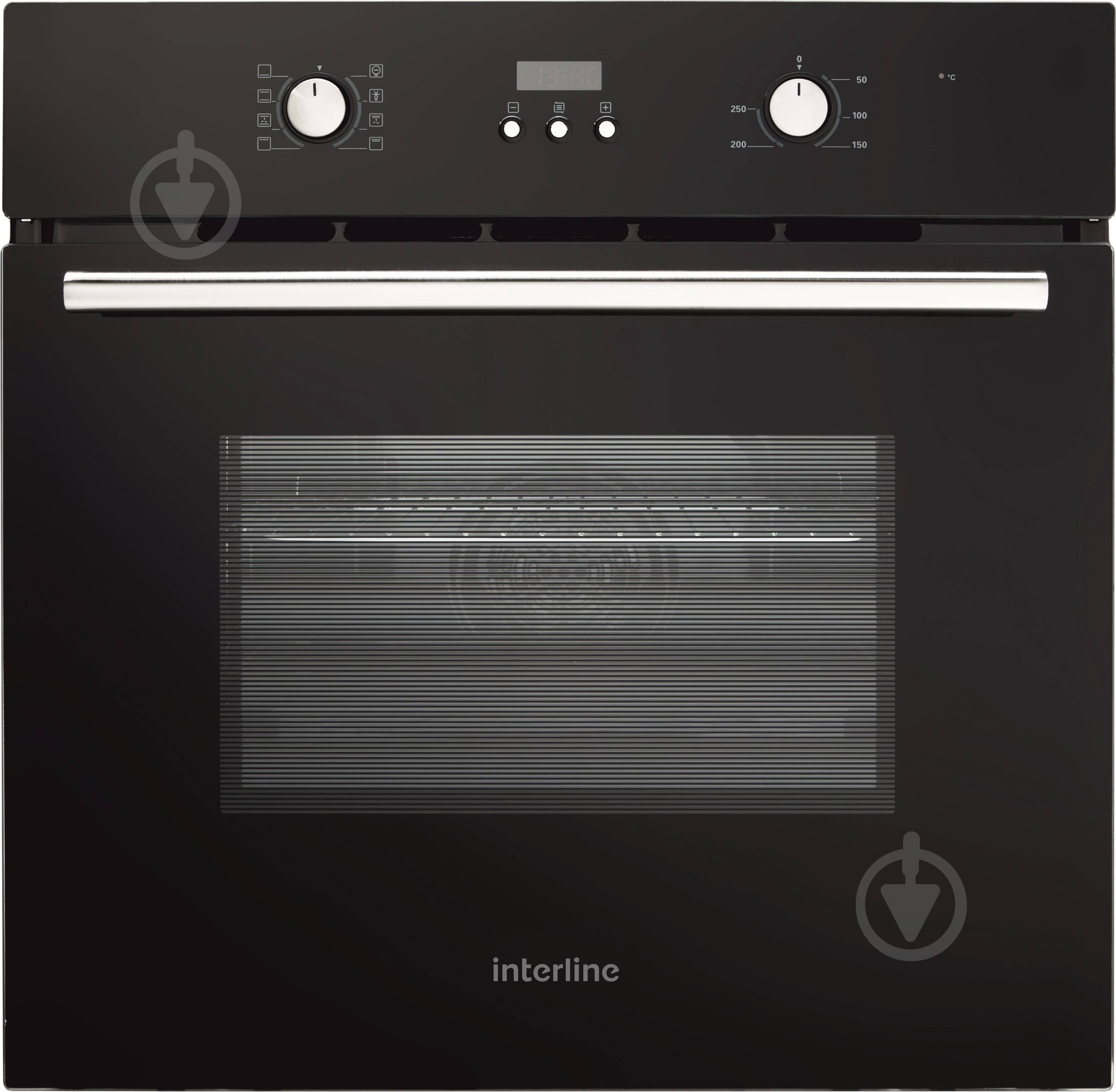 Духовой шкаф Interline HQ 885 BK/2 - фото 1