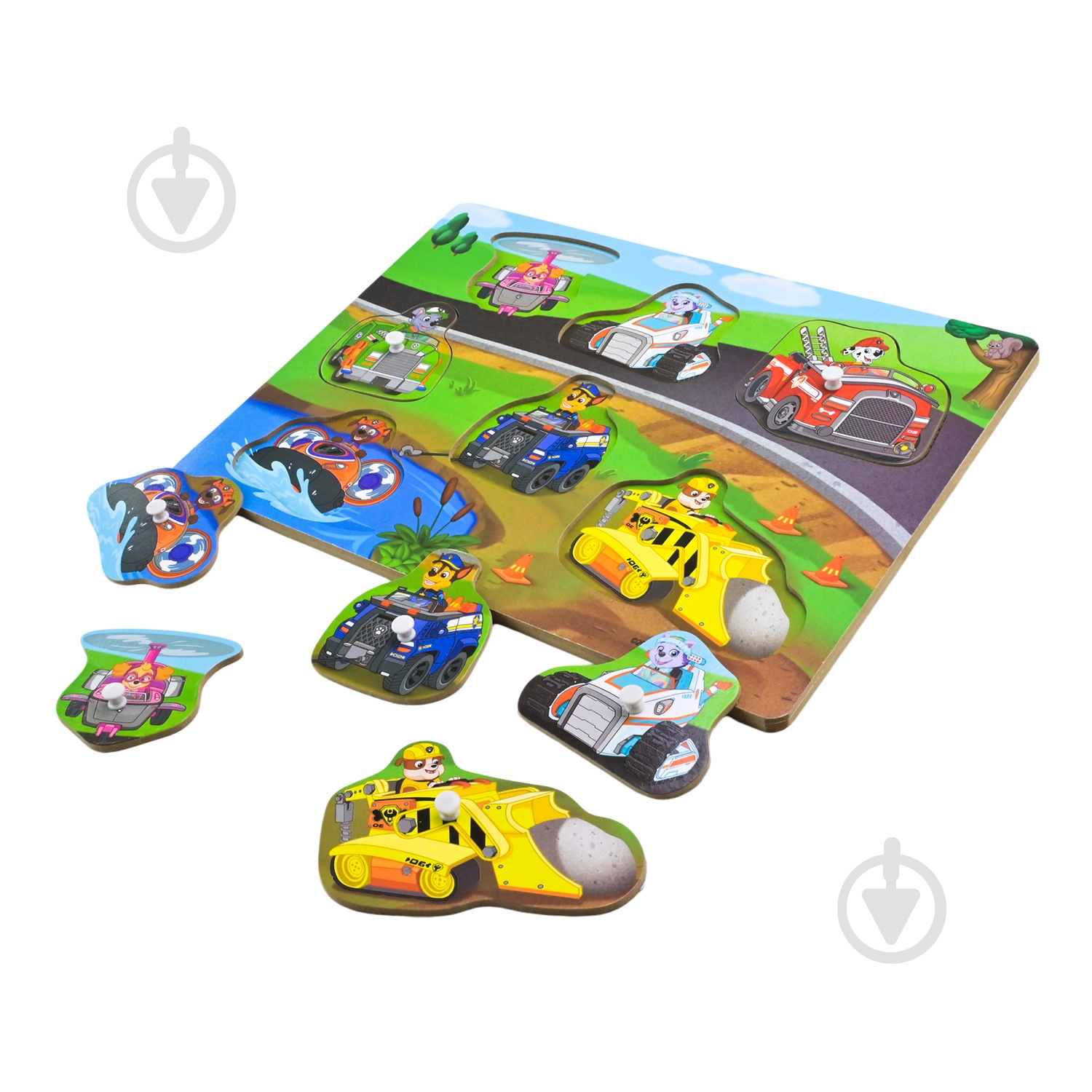 Пазл-вкладыш Shantou Paw Patrol KH20/058 - фото 4 Пазл-вкладыш Shantou Paw Patrol KH20/058 - фото 4