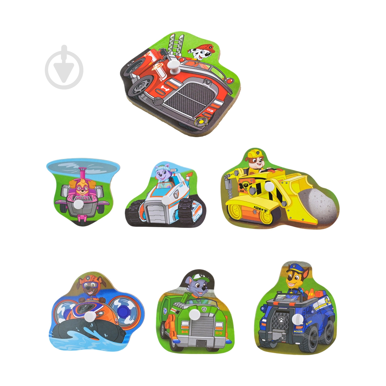 Пазл-вкладыш Shantou Paw Patrol KH20/058 - фото 2 Пазл-вкладыш Shantou Paw Patrol KH20/058 - фото 2