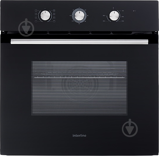 Духовой шкаф Interline HQ 871 BK/2 - фото 1