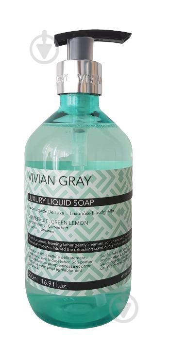 Мыло-крем Vivian Gray Grapefruit & Green Lemon 500 мл - фото 1