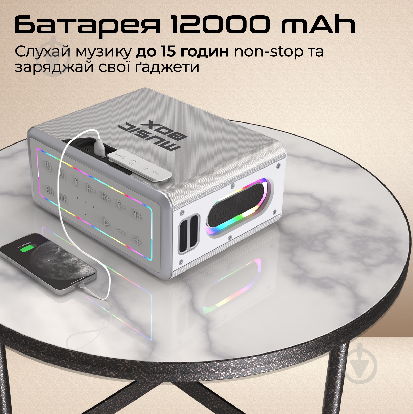 УЦІНКА! Акустична система HiFuture MusicBox black (УЦ №3900) - фото 4 УЦІНКА! Акустична система HiFuture MusicBox black (УЦ №3900) - фото 4