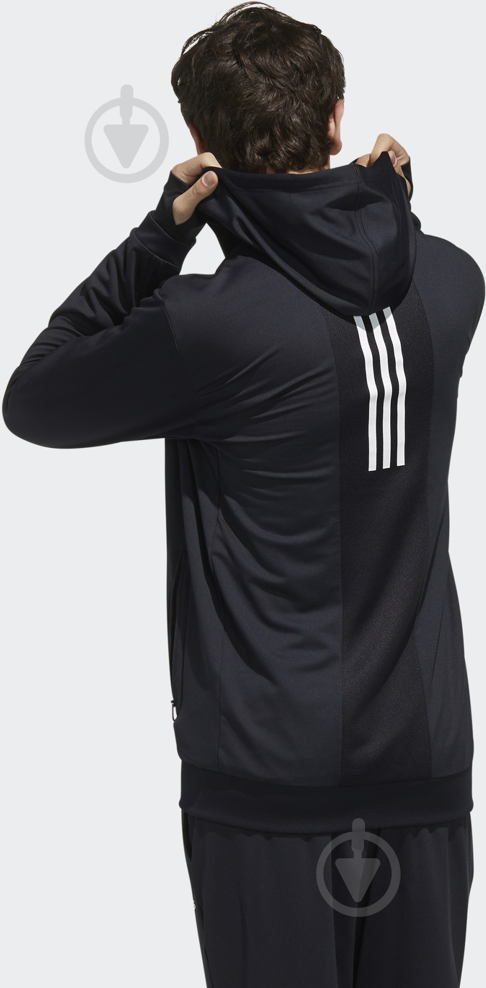 Джемпер Adidas M FAC FULLZIP FL0232 р. 2XL черный - фото 3