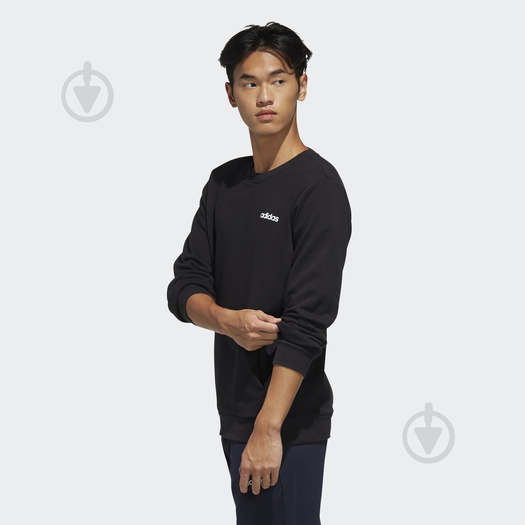 Свитшот Adidas M FAC CONF CREW FL0235 р. S черный - фото 4 Свитшот Adidas M FAC CONF CREW FL0235 р. S черный - фото 4