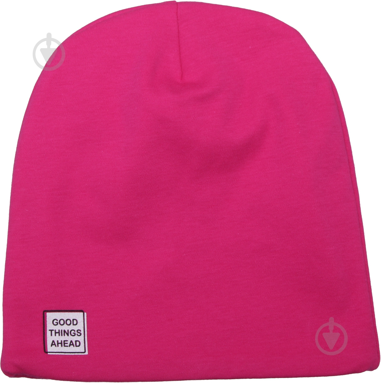 Шапка Роза р.52-54 малиновый - фото 1