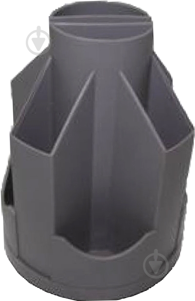 Подставка настольная В21 E32207-10 серая Economix - фото 1 Подставка настольная В21 E32207-10 серая Economix - фото 1