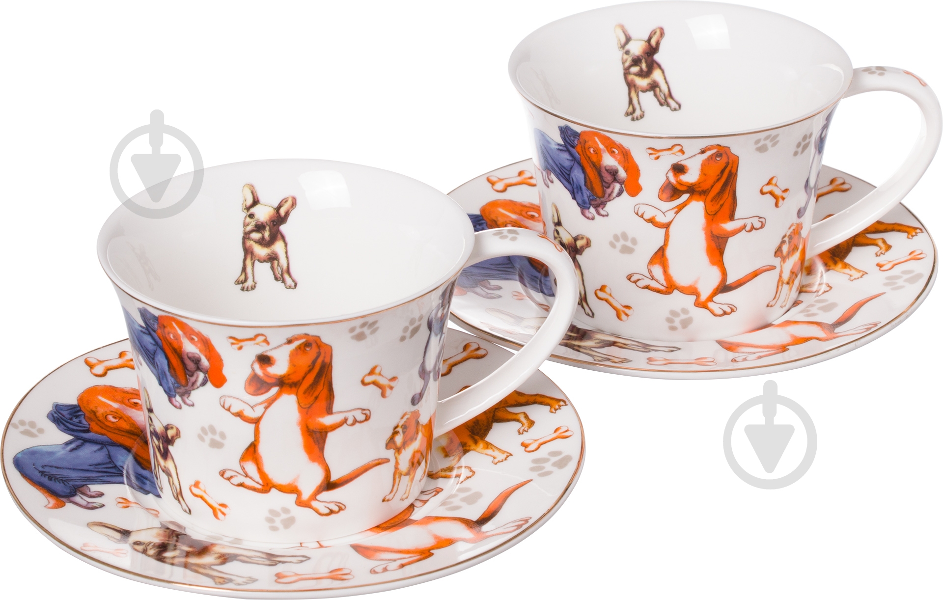 Набор чайный Lefard Любимци 4 предмета 924-042 - фото 1