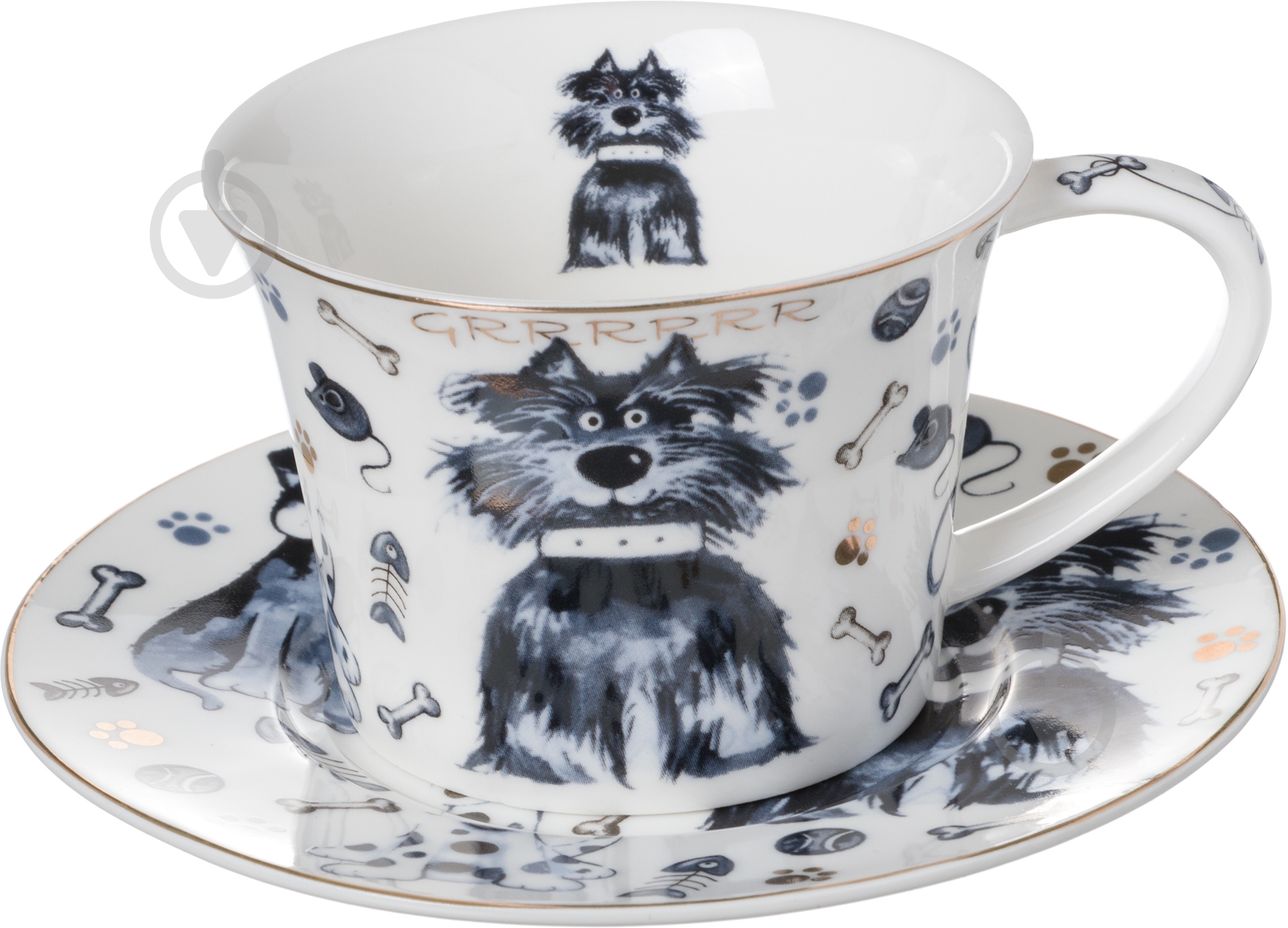 Набор чайный Lefard Собака 4 предмети 924-045 - фото 2