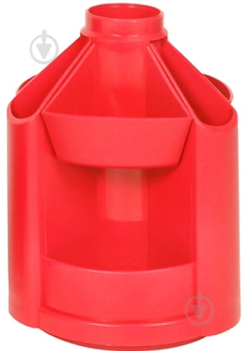 Подставка настольная В23 E32209-03 красная Economix - фото 1 Подставка настольная В23 E32209-03 красная Economix - фото 1