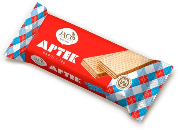 Вафли АРТЕК Жако 70 г - фото 1 Вафли АРТЕК Жако 70 г - фото 1