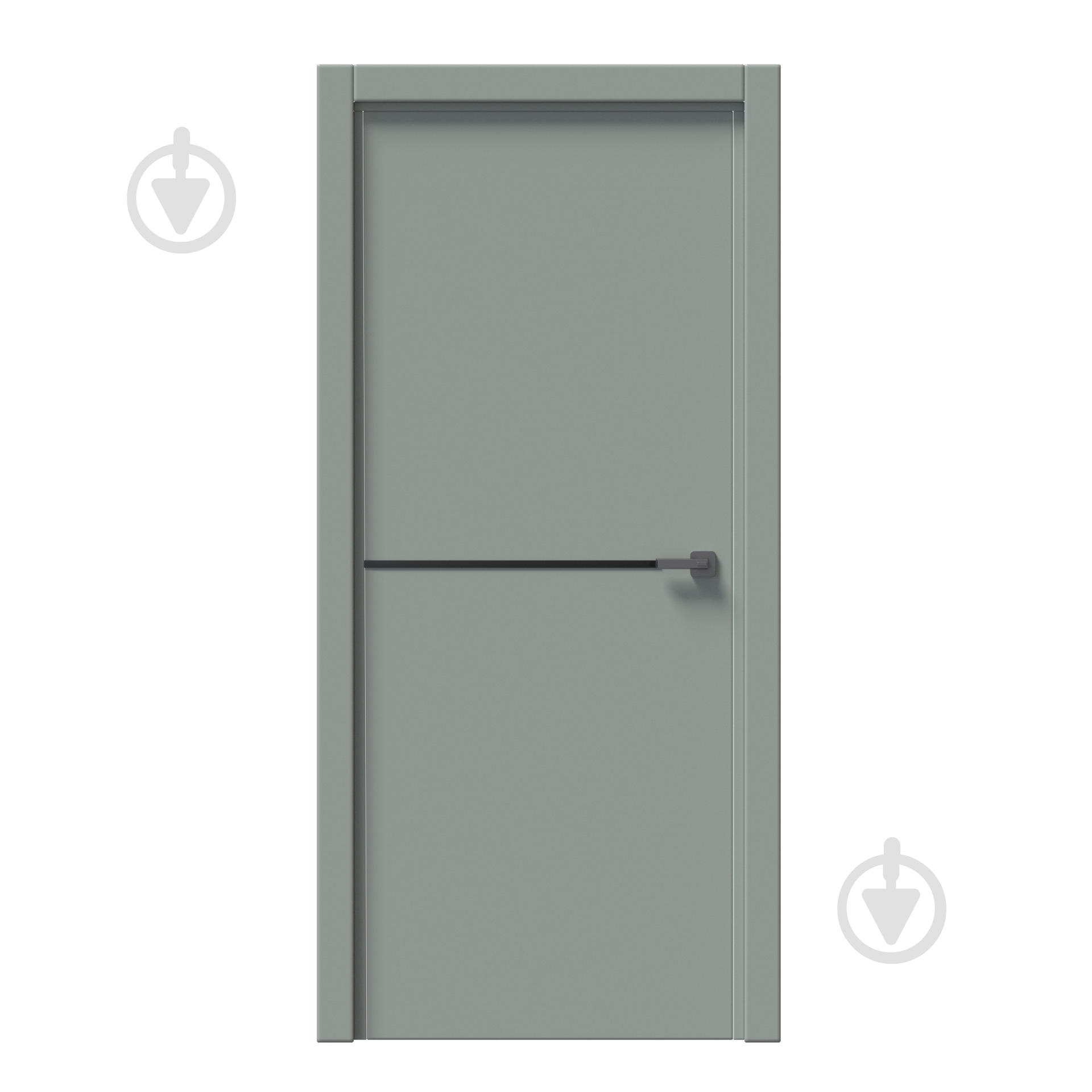 Дверное полотно IN WOOD ET-02 ПГ с черным молдингом и кромкой 800 мм пепельный софтач - фото 1 Дверное полотно IN WOOD ET-02 ПГ с черным молдингом и кромкой 800 мм пепельный софтач - фото 1